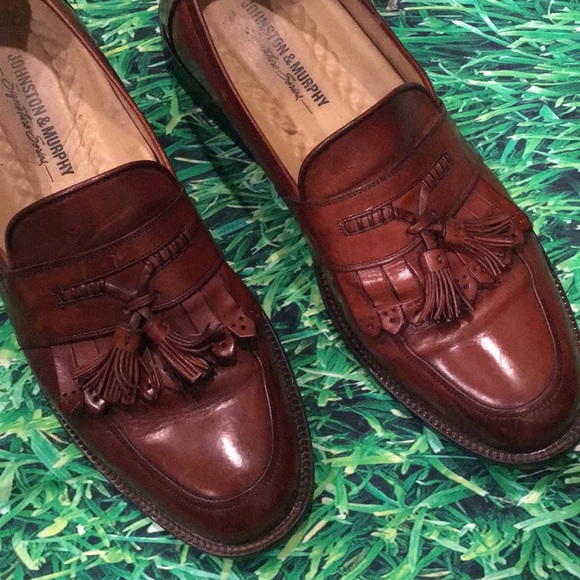 Men Johnston & Murphy Slip-On Shoes-9M - Picture 6 of 8